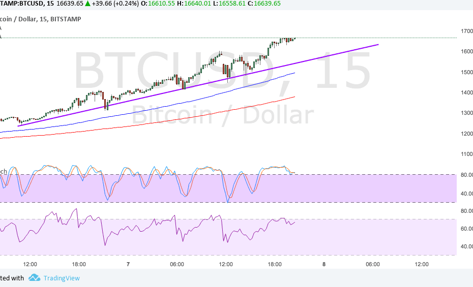 Bitcoin Price Technical Analysis for 12/08/2017